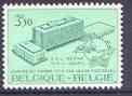 Belgium 1970 New UPU Headquarters unmounted mint, SG 2149*, stamps on , stamps on  stamps on upu, stamps on  stamps on buildings, stamps on  stamps on  upu , stamps on  stamps on 