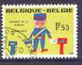 Belgium 1970 Philately for the Young 1f50 fine used, SG 2148, stamps on , stamps on  stamps on postal, stamps on  stamps on postman