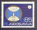Yugoslavia 1967 International Astronautical Federation 85p unmounted mint, SG 1298, stamps on , stamps on  stamps on space