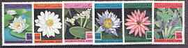 Afghanistan 1997 Wild Flowers complete set of 6 values unmounted mint, stamps on flowers   