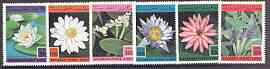 Afghanistan 1997 Wild Flowers complete set of 6 values unmounted mint, stamps on , stamps on  stamps on flowers   