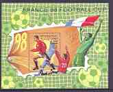 Afghanistan 1997 Football World Cup m/sheet unmounted mint, stamps on football, stamps on sport