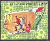 Afghanistan 1997 Football World Cup m/sheet unmounted mint