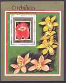 Benin 1999 Orchids perf m/sheet unmounted mint, stamps on orchids, stamps on flowers