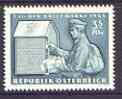 Austria 1965 Stamp Day (Postman) unmounted mint, SG 1462, stamps on postal, stamps on postman, stamps on posthorns