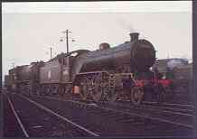 Postcard produced in 1980's in full colour showing L&NER Gresley V4 Class 2-6-2 'Bantam Cock' & Bantam Hen', unused and pristine, stamps on , stamps on  stamps on railways, stamps on  stamps on scots, stamps on  stamps on scotland