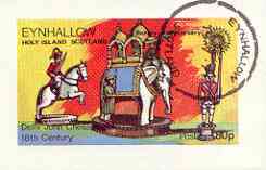 Eynhallow 1976 Chess Pieces (Rotary) imperf souvenir sheet (80p value) cto used, stamps on , stamps on  stamps on chess, stamps on  stamps on rotary