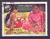 Djibouti 1978 Tahitian Women by paul Gauguin fine used, SG 739*, stamps on arts, stamps on women, stamps on gauguin