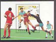 Sahara Republic 1994 Football & Birds perf m/sheet unmounted mint, stamps on , stamps on  stamps on football, stamps on  stamps on birds, stamps on  stamps on birds of prey, stamps on  stamps on sport