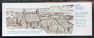 Booklet - Great Britain 1978-79 Farm Buildings #3 (Yorkshire) 10p booklet complete, SG FA6