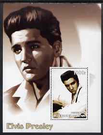 Benin 2002 Elvis Presley perf s/sheet #02 unmounted mint, stamps on , stamps on  stamps on personalities, stamps on  stamps on elvis, stamps on  stamps on music, stamps on  stamps on films, stamps on  stamps on entertainments, stamps on  stamps on pops