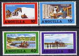 Anguilla 1969 Salt Industry set of 4 unmounted mint, SG 49-52, stamps on , stamps on  stamps on salt, stamps on  stamps on herbs, stamps on  stamps on spices, stamps on  stamps on food, stamps on  stamps on minerals