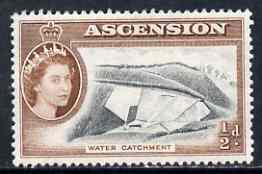 Ascension 1956 Water Catchment 1/2d from def set unmounted mint, SG 57*