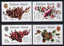 Falkland Islands 1983 Native Fruits perf set of 4 unmounted mint, SG 459-62