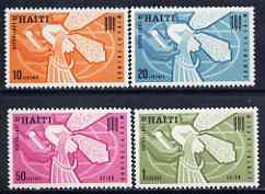 Haiti 1963 Freedom From Hunger set of 4 unmounted mint, SG 860-63, stamps on ffh, stamps on food, stamps on , stamps on  ffh , stamps on 