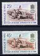 Mali 1963 Freedom From Hunger set of 2 unmounted mint, SG 60-61, stamps on ffh, stamps on food, stamps on tractors, stamps on  ffh , stamps on 