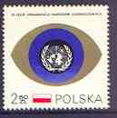 Poland 1970 25th Anniversary of United Nations unmounted mint, SG 2006, stamps on , stamps on  stamps on united nations