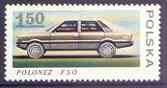 Poland 1978 Car Production (Polonez) unmounted mint, SG 2548, stamps on , stamps on  stamps on cars