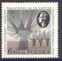 Poland 1980 Tenth International Chopin Piano Competition unmounted mint, SG 2704, stamps on music, stamps on chopin, stamps on piano, stamps on musical instruments