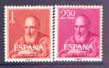 Spain 1960 Canonization of St John of Ribera set of 2 unmounted mint, SG 1353-54, stamps on , stamps on  stamps on religion, stamps on  stamps on saints