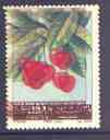 Lebanon 1962 Fruits 0p50 Cherries with entire design doubly printed unmounted mint, SG 769var