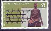 Germany - East 1978 War Victims' Memorial - Mauthausen unmounted mint SG E2066, stamps on ww2, stamps on judaica, stamps on barbed wire, stamps on  ww2 , stamps on 