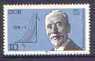 Germany - East 1981 Celebrities - Heinrich Barkhausen 10pf (physicist) unmounted mint, SG E2316, stamps on personalities, stamps on science, stamps on physics, stamps on maths