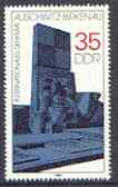 Germany - East 1982 War Victims Memorial - Auschwitz-Birkenau unmounted mint SG E2443, stamps on ww2, stamps on judaica, stamps on monuments, stamps on  ww2 , stamps on 