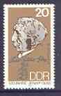 Germany - East 1984 Centenary of Jena Glass (Dr Schott) unmounted mint SG E2560, stamps on , stamps on  stamps on personalities, stamps on  stamps on chemistry, stamps on  stamps on glass