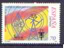 Spain 1999 Amatuer Radio Union 70p unmounted mint, SG 3560, stamps on radio