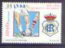 Spain 1999 Real Football Club 70p unmounted mint, SG 3578, stamps on football, stamps on sport