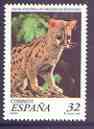 Spain 1997 Endangered Species (Genet) unmounted mint, SG 3465, stamps on animals, stamps on genet