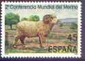 Spain 1986 Second World Conference on Merinos unmounted mint, SG 2860, stamps on sheep, stamps on ovine