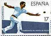 Spain 1986 World Pelota Championships unmounted mint, SG 2879, stamps on , stamps on  stamps on sport, stamps on  stamps on pelota
