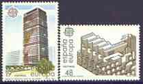 Spain 1987 Europa - Architecture perf set of 2 unmounted mint, SG 2919-20, stamps on , stamps on  stamps on europa, stamps on  stamps on architecture