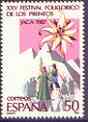 Spain 1987 Pyrenees Folklore Festival unmounted mint, SG 2927, stamps on , stamps on  stamps on folklore