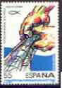 Spain 1991 World Fishing Exhibition unmounted mint, SG 3122, stamps on , stamps on  stamps on fishing