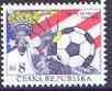 Czech Republic 1994 Football World Cup Championships unmounted mint, SG 51, stamps on football, stamps on sport