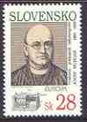 Slovakia 1994 Europa - Inventors unmounted mint, SG 179, stamps on , stamps on  stamps on europa, stamps on  stamps on inventors, stamps on  stamps on telegraphs, stamps on  stamps on communications