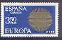 Spain 1970 Europa Flaming Sun' unmounted mint SG 2031, stamps on , stamps on  stamps on europa