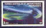 French Southern & Antarctic Territories 1984 Polar Aurora 3f50 unmounted mint, SG 192, stamps on polar, stamps on weather