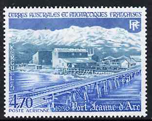 French Southern & Antarctic Territories 1984 Port Jeanne d'Arc 4f70 unmounted mint, SG 193, stamps on , stamps on  stamps on polar, stamps on  stamps on ports