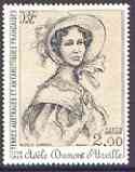 French Southern & Antarctic Territories 1981 Adele Dumont d'Urville (explorer's wife) 2f unmounted mint, SG 163, stamps on , stamps on  stamps on explorers, stamps on  stamps on personalities, stamps on  stamps on polar, stamps on  stamps on women