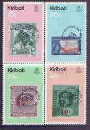 Kiribati 1979 Birth Centenary of Sir Rowland Hill perf set of 4 unmounted mint, SG 100-103 (gutter pairs available - price x 2), stamps on , stamps on  stamps on stamp on stamp, stamps on  stamps on rowland hill, stamps on  stamps on , stamps on  stamps on stamponstamp