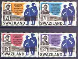 Swaziland 1967 University Degrees perf set of 4 unmounted mint, SG 128-31, stamps on education, stamps on universities