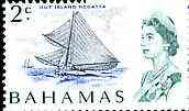 Bahamas 1967-71 Regatta 2c (from def set) unmounted mint, SG 296, stamps on , stamps on  stamps on ships