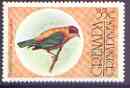 Grenada - Grenadines 1976 Hooded Tanager 35c (from Flora & Fauna set) unmounted mint SG 150, stamps on , stamps on  stamps on birds, stamps on  stamps on tanager