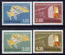 Portugal 1967 Lisnave Shipyard perf set of 4 unmounted mint, SG 1322-25, stamps on , stamps on  stamps on ships, stamps on  stamps on industry