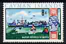 Cayman Islands 1969 Motor Vessels at Berth 8d from def set unmounted mint, SG 229*, stamps on ships, stamps on 
