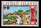 Cayman Islands 1969 Georgetown Scene 8c on 3d from decimal opt def set unmounted mint, SG 245*, stamps on traffic, stamps on tourism
